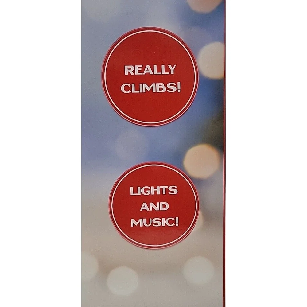 Mr ChristmasYeti Mountain Climber Musical Lighted Animated 18.5